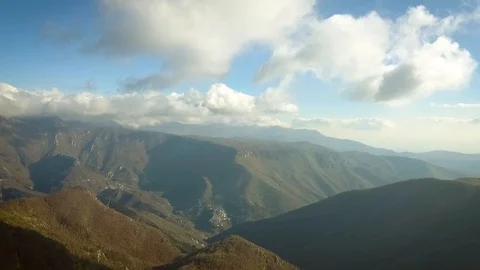 Livata mountain seen from a drone Stock Footage 100986748