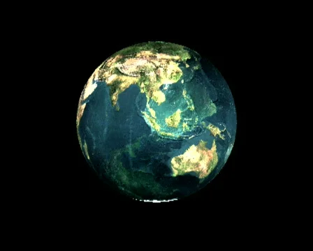 Live 3D Earth Stock Footage 143829