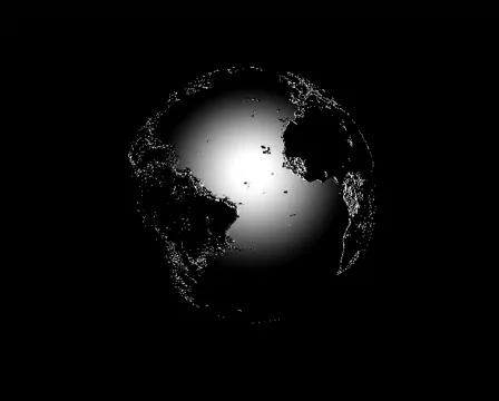 Live 3D Night Earth Stock Footage 141281