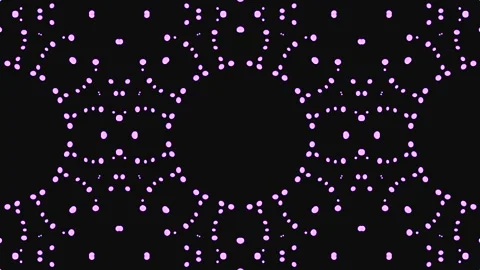 Live abstract colorful kaleidoscope pattern. Stock Footage 137768229