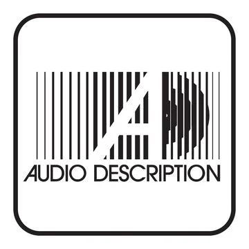 Live audio description map symbol, national park pictogram Stock Illustration