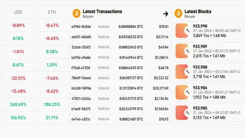 Live blockchain transaction dashboard interface overview Stock Footage 336047854