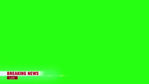 Live Breaking News Lower Third Animation Green Screen Background Stock-Footage 302938806