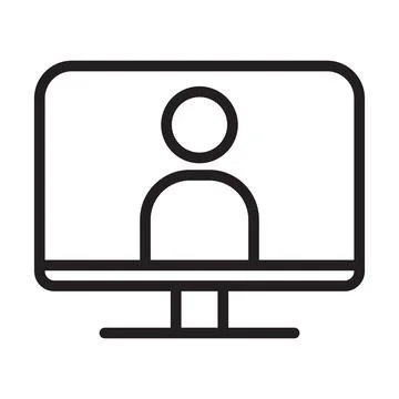 Live broadcast icon vector social streaming channel sign for graphic design, 스톡 일러스트