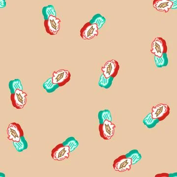 Live chat bubble education platform isometric icon seamless pattern Stock Illustration