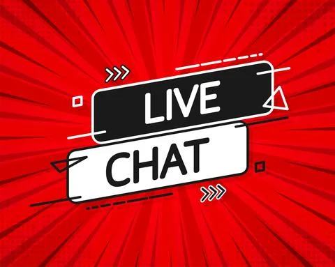 Live chat in flat style. Online support call center. Customer service. Client Illustrazione stock