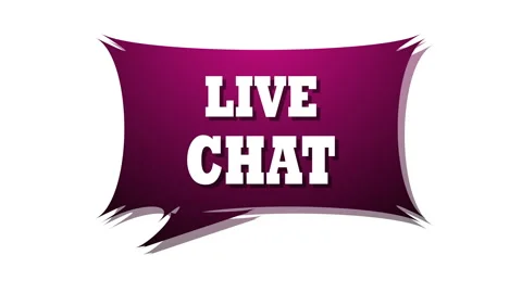 Live chat is a real-time online communication tool that allows users Stock Footage 310209511