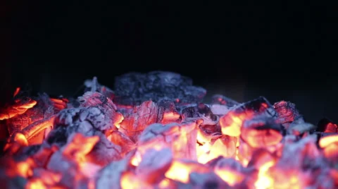 Live coals Stock Footage 38240168