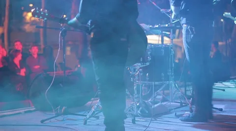 Live Concert Stock Footage