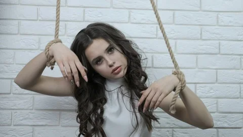 Live doll. Stock Footage 112745361