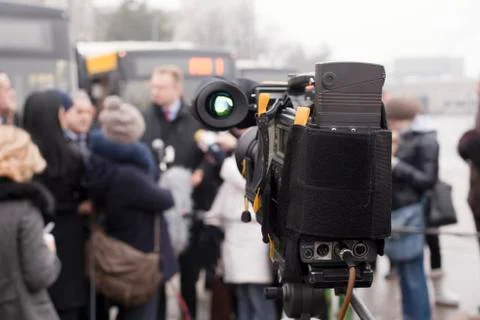 Live event filming Stock Photos