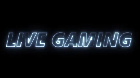 Live gaming text animation Stock-Footage 287400058