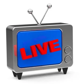 LIVE Illustrazione stock