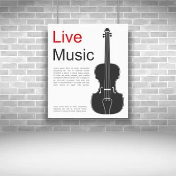 Live Music Stock Illustration