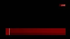 Video: Red news ticker lower third overlay (loop-able) with alpha