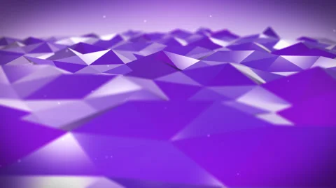 Live Pulsing Low Poly Environment Purple 4K Stock Footage 51536676