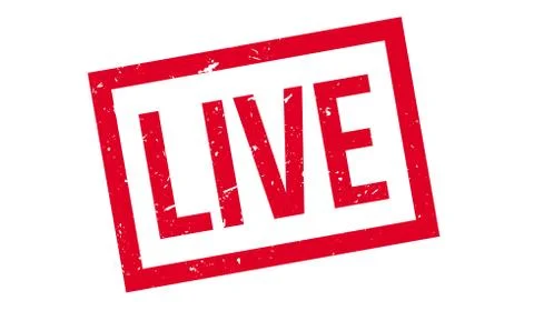 Live rubber stamp Stock Illustration