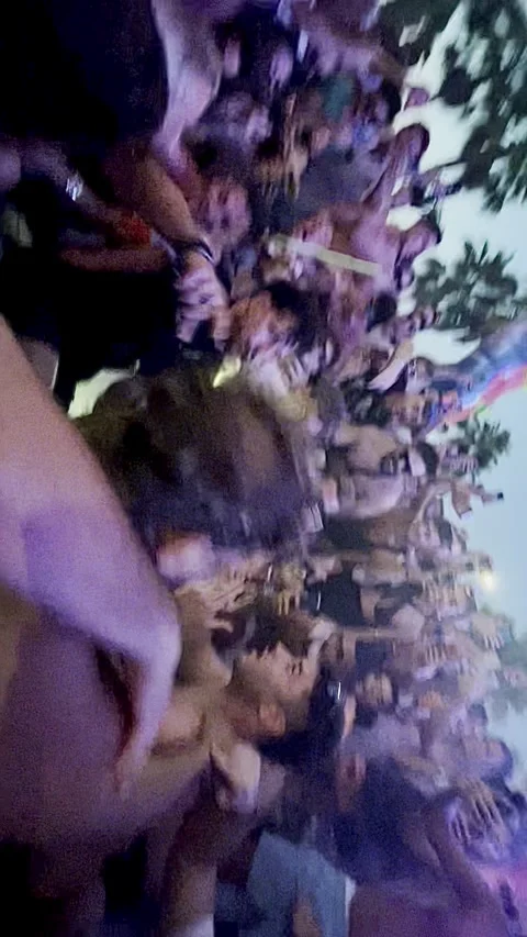 Live Saxophone and Violin Performance at O Beach Ibiza Pool Party Stock-Footage 319771908