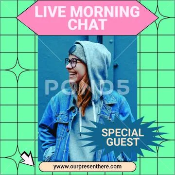 Live Session Instagram Post PSD Template