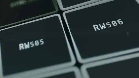 Live shard grid displaying RW, SYNC, and RO statuses Video stock 331569695