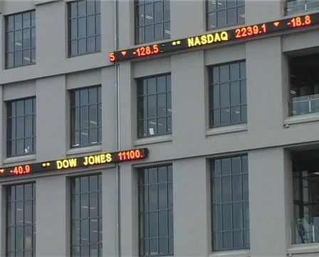 Live Sharemarket ticker Stock-Footage 140464