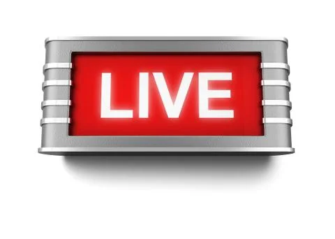 Live sign Stock Illustration