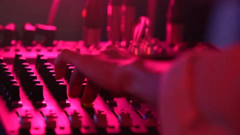 Live sound engineer. Stock Footage 138314678