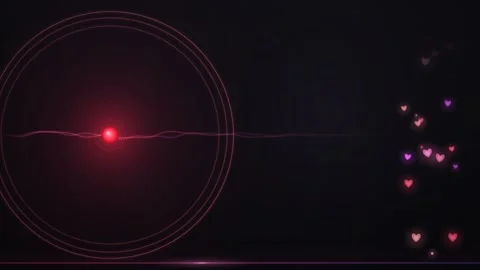Live Stream On Air Red Record Dot Pulse Seamless Loop Video stock 347127011