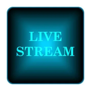 Live stream icon Stockillustratie