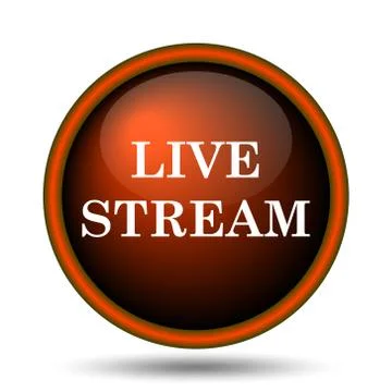 Live stream icon Stockillustratie