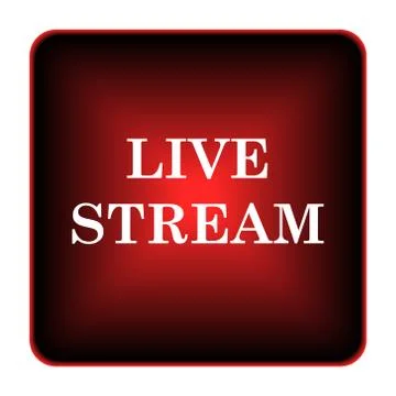 Live stream icon Stock Illustration