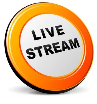 Live stream icon Stock Illustration