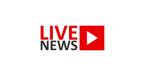 Live Stream sign.  Alpha channel Stock Footage 132505939
