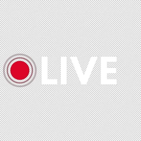 Live Streaming Animated Icon 3 Stock Footage 303566462