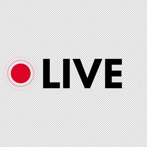 Live Streaming Animated Icon 3 Stock Footage 303566506