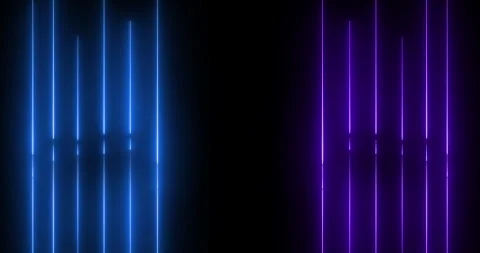 Live Streaming Background Frame - Animated Neon Overlay Template, Gaming Overlay Stock Footage 273144729