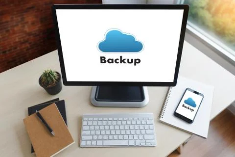 LIVE STREAMING Backup Download Computing Digital Data transferring , STREAMIN Stock Photos