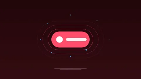 Live streaming badge pulsing cherry social loop Vídeos de archivo 342614575