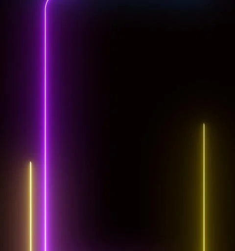 Live streaming glowing neon lights effect green screen background Stock Footage 302771393