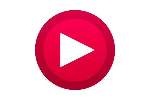 Live streaming icon. Button for broadcasting, livestream or online stream Stock Illustration