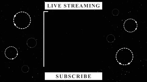 Live Streaming overlay face cam animation loop Stock Footage 182873666