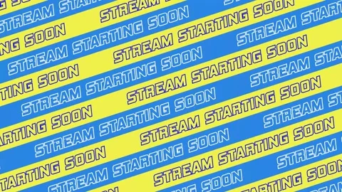 Live streaming starting soon typography animation Stock Footage 219375855