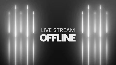 Live streaming starting text animation Video stock 304245697