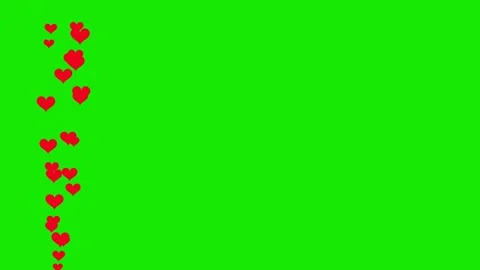 Live streaming style Heart particles animation. 库存影片 316744244