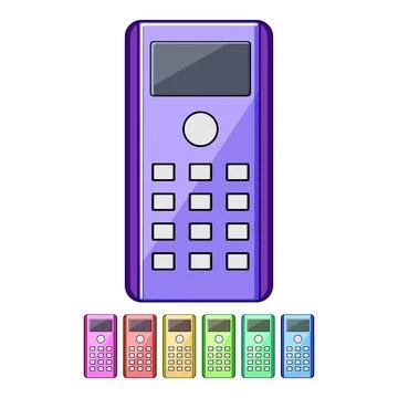 Live voting clicker cartoon vector graphic Stock Illustration