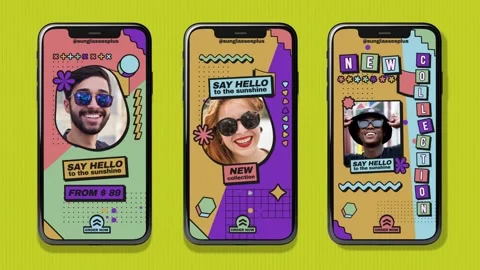 Lively Instagram Stories Stock After Effects