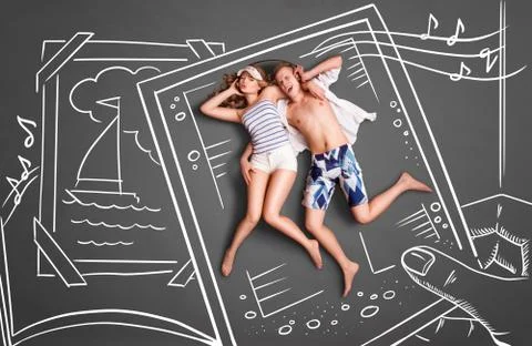 Lively recollections. Stock Photos