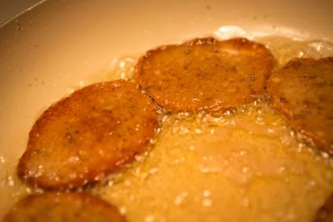 Liver cutlets Stock Photos