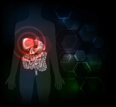 Liver disease 库存插图