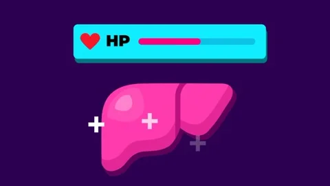 Liver Health Meter Stock Footage 335639788